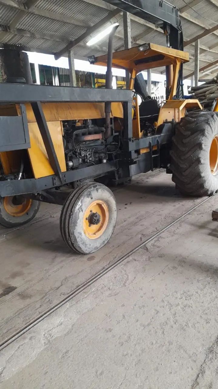 Trator valmet com munck  - Foto 4