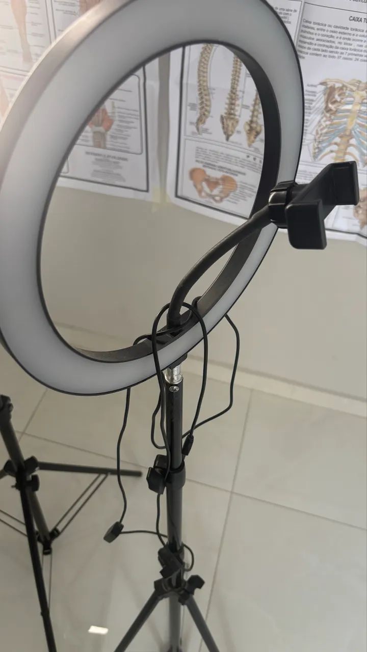 Ringlight , bastão de led e tripés  - Foto 2