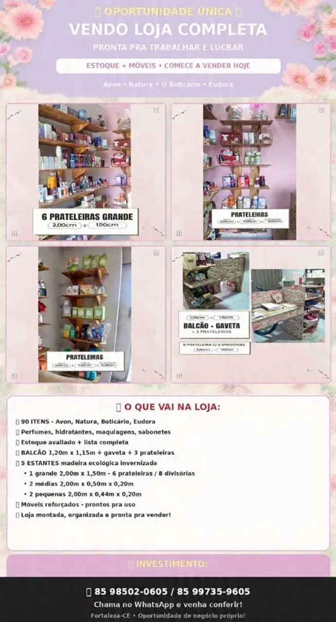 Produtos de cosméticos 