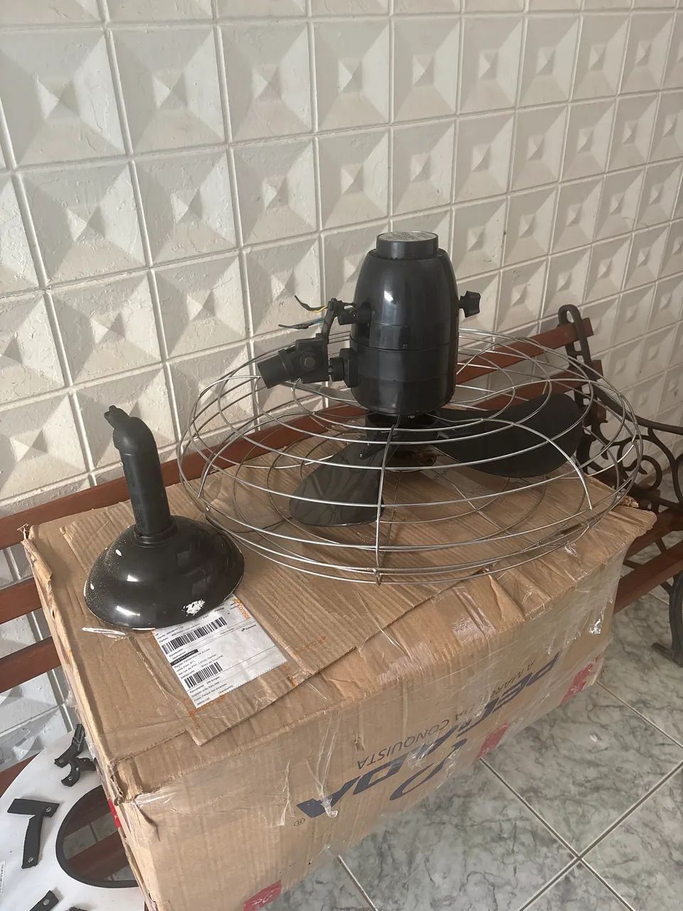 Kit dois ventilador de parede ventisilva e arge