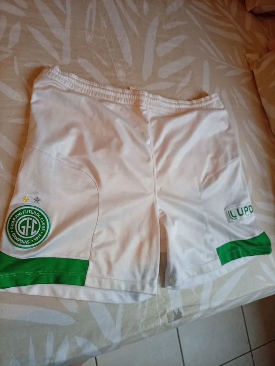 Shorts oficial do Guarani de jogo 
