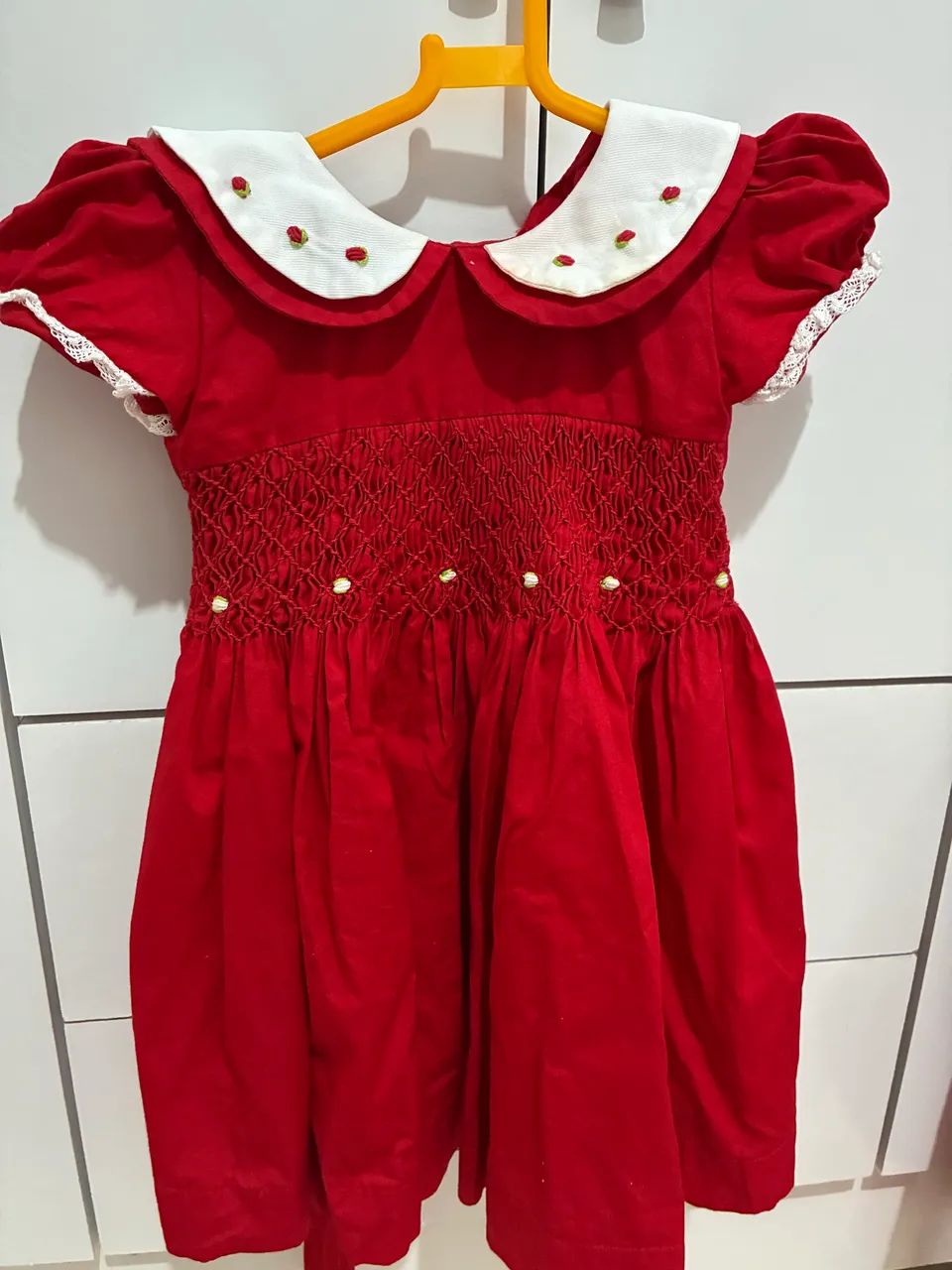 Vestido casinha de abelha infantil festa - Foto 4
