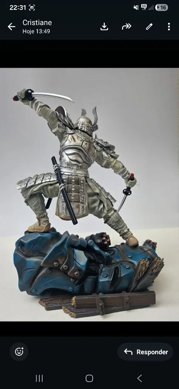 Samurai de prata x-men ironstudios 1/10 - Foto 5