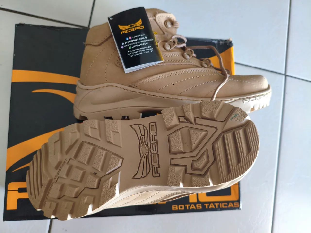 Bota Tática Advanced Acero - Foto 5