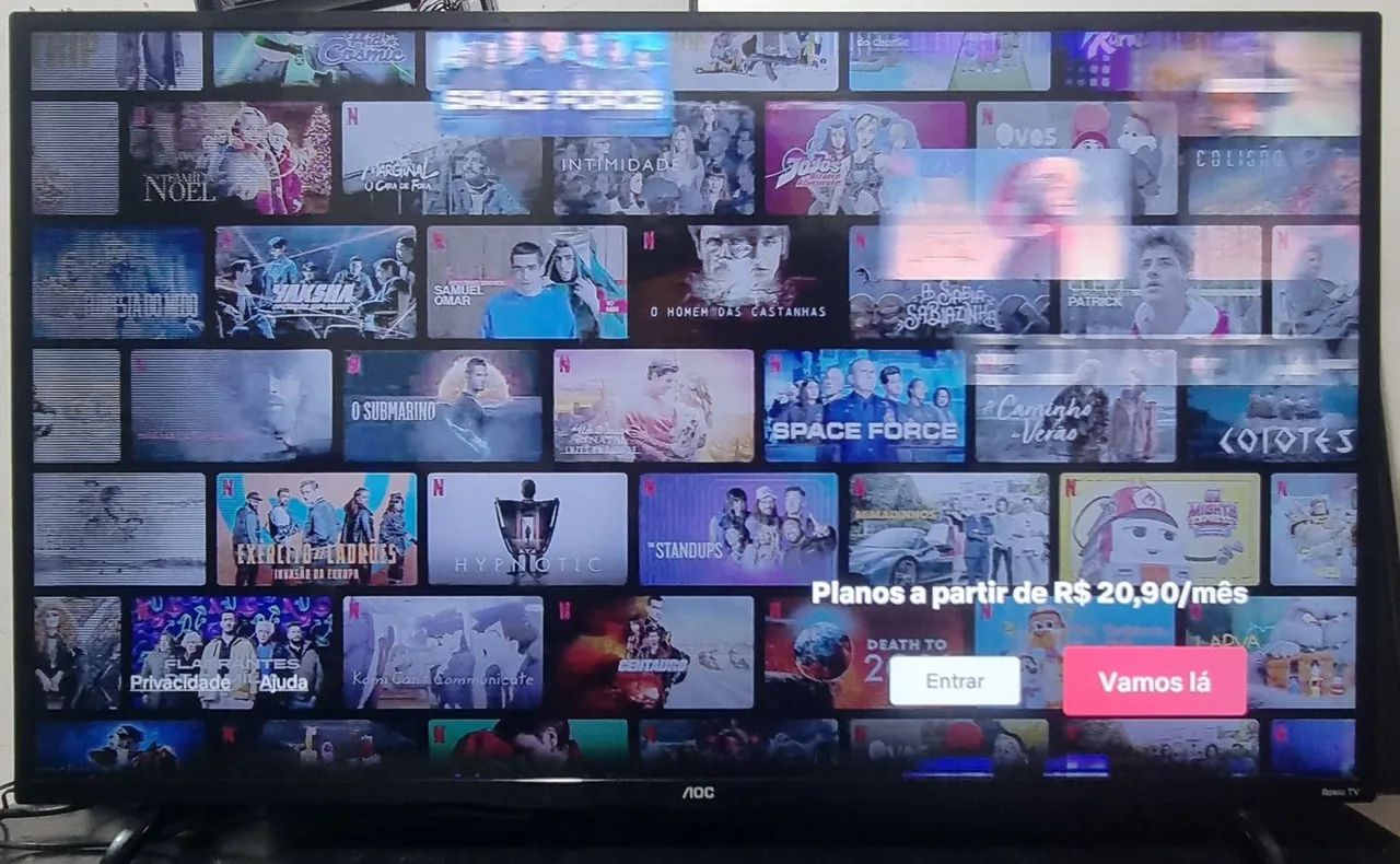 Tv AOC smart 43 polegadas, com defeito  - Foto 3
