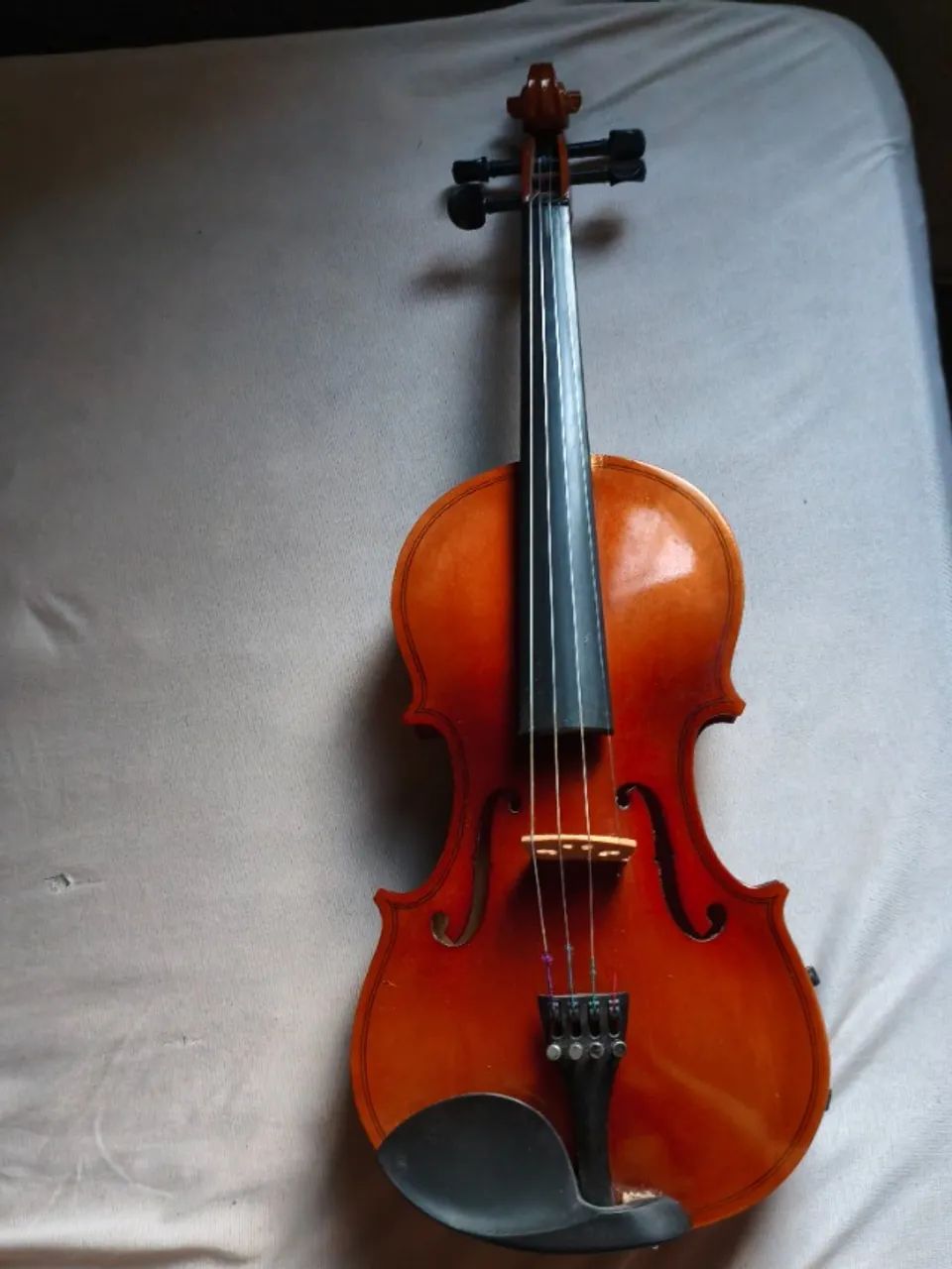 Violino acústico completo e com estojo  - Foto 4