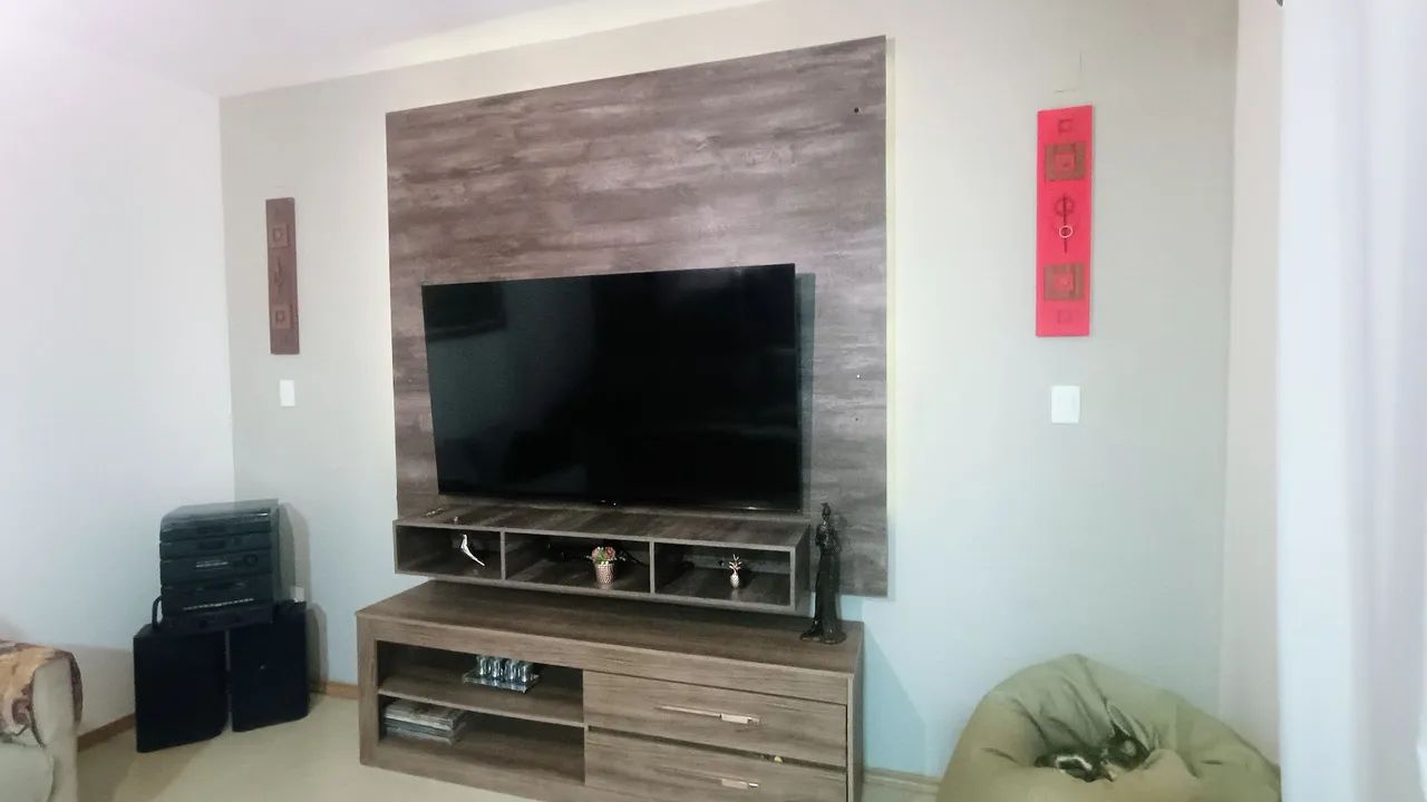 Painel Home 100%MDF com led + balcao  - Foto 4