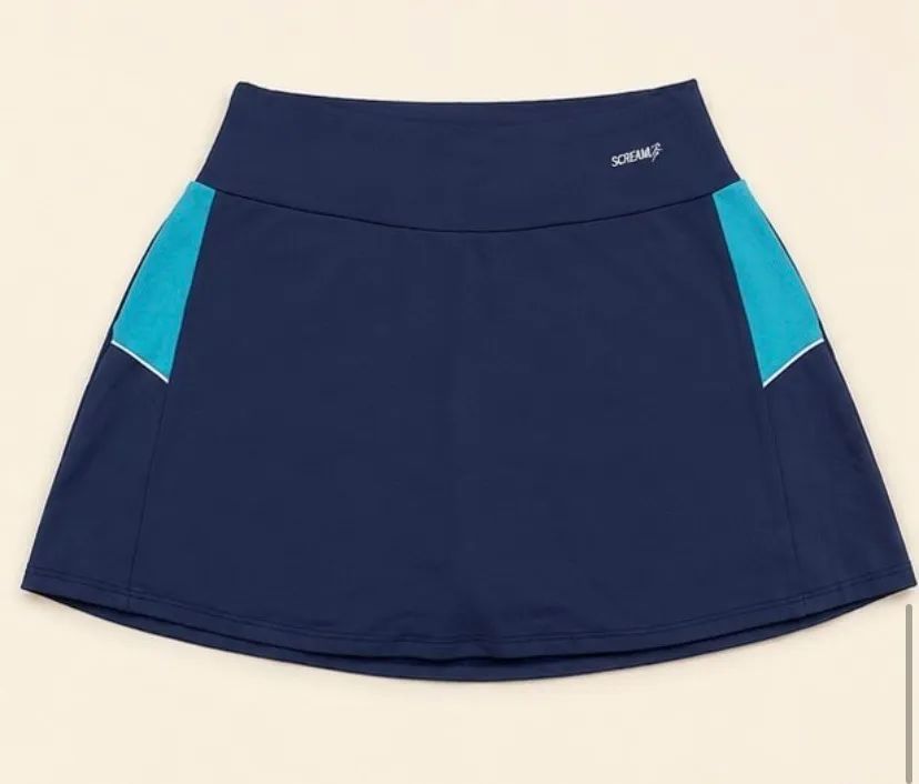 SHORTS SAIA AZUL SCREAM
