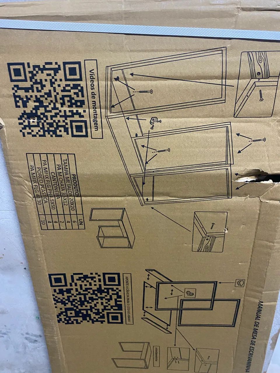 Mesinha de computador nova sem uso  - Foto 3