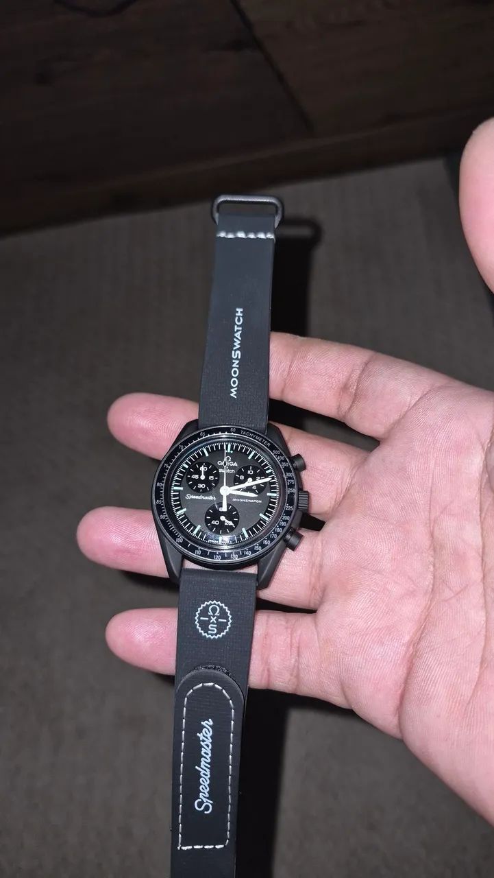 Relógio omega×swatch triple +A - Foto 3