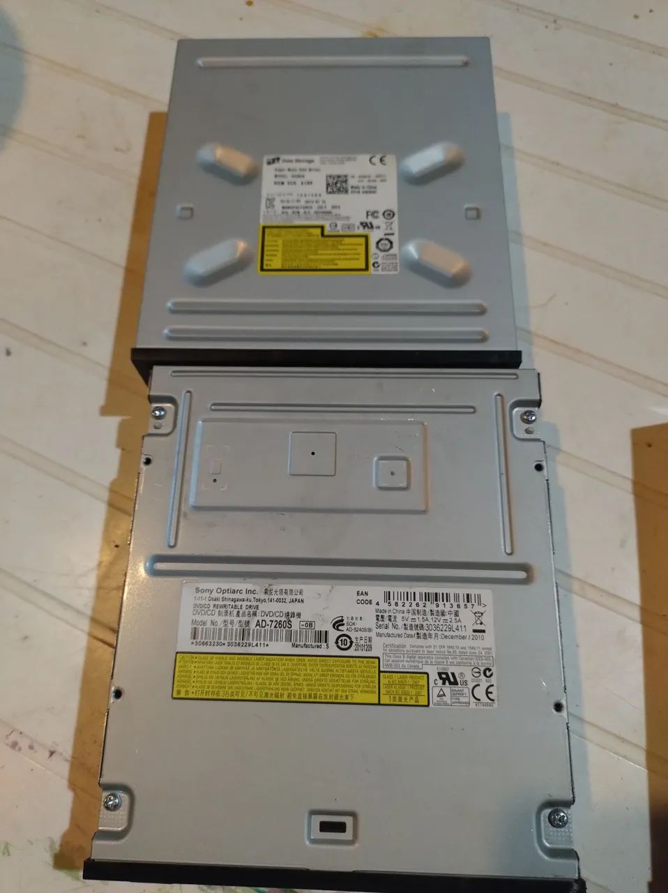 Gravador e Leitor de Cds e Dvds ( 04 unidades )  - Foto 4