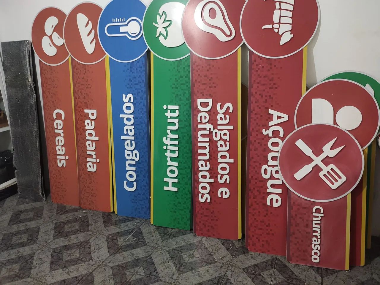 Placas de comunicação para supermercado  - Foto 2