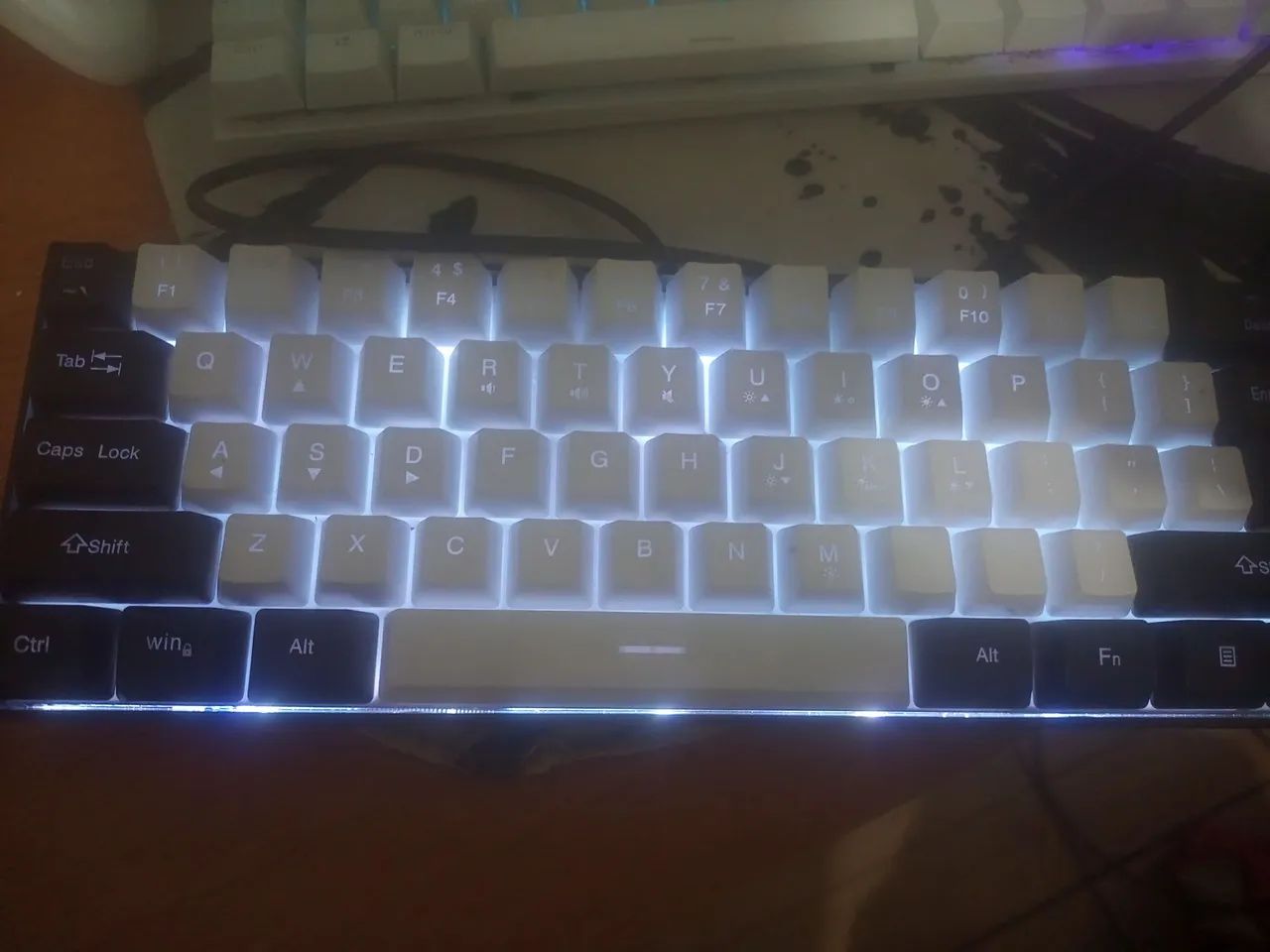 Teclado mecânico 100% e menbrana 60% - Foto 2