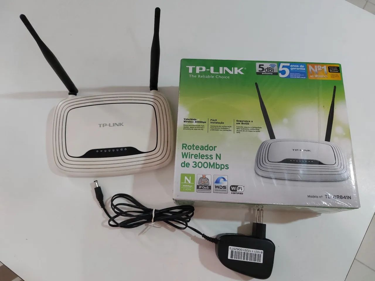 Roteador/Repetidor TP-Link WR841N