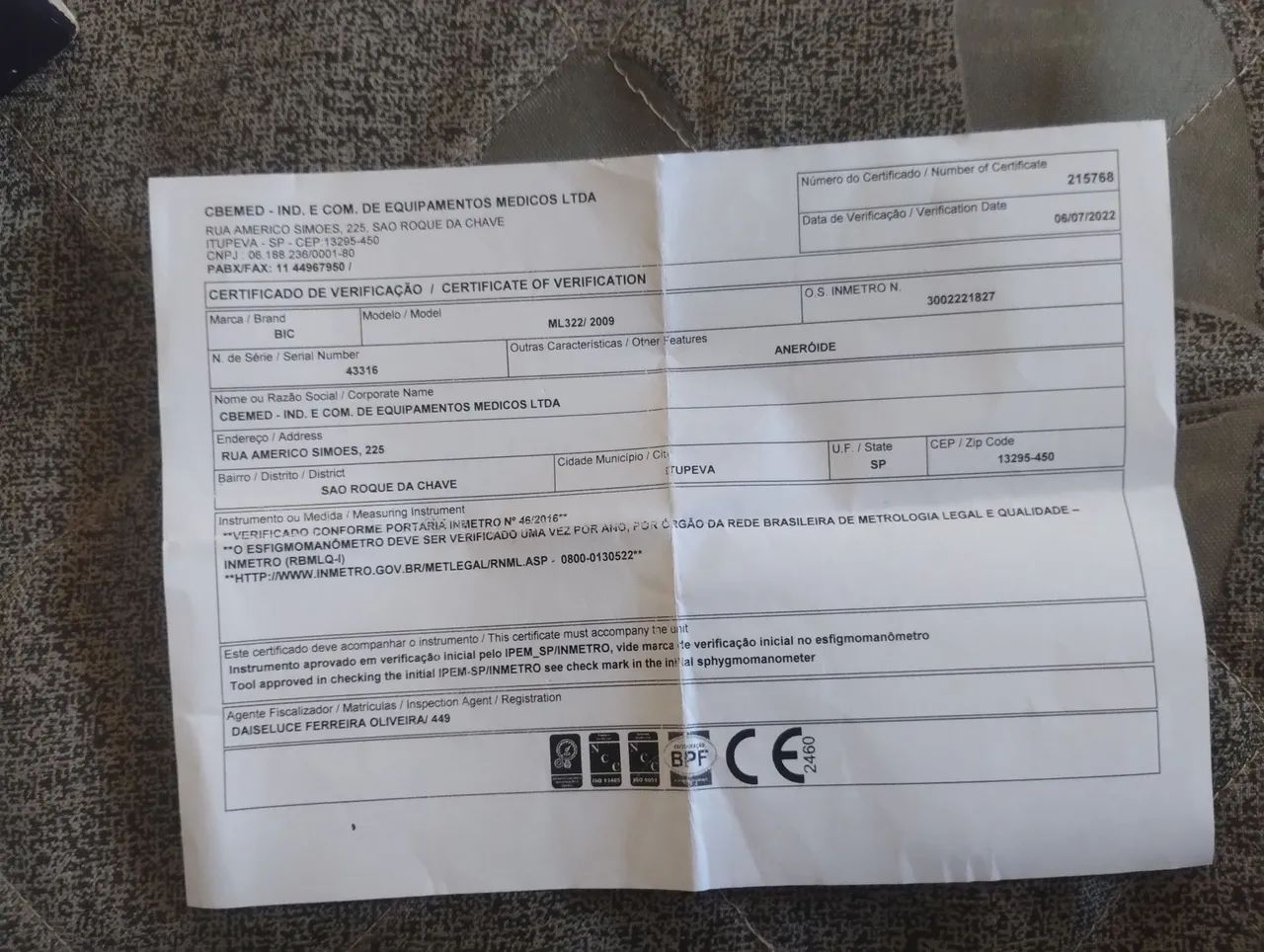 Vendo estetoscópio e esfigmomanômetro  - Foto 2