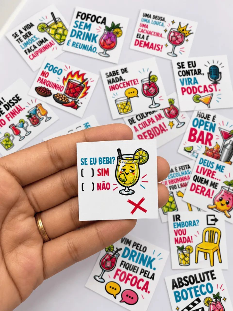 Kit de 100 Tags para Drinks - Foto 4