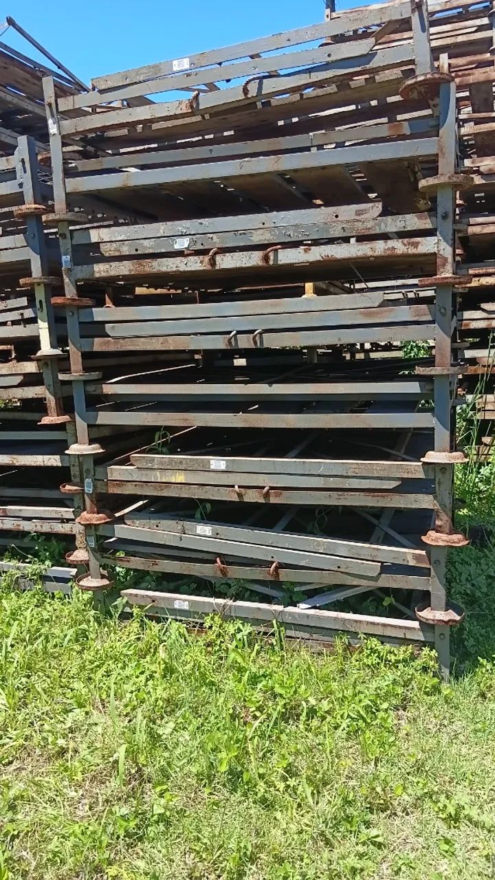 PALETES RACKS METALICO EMPILHAVEIS  - Foto 3