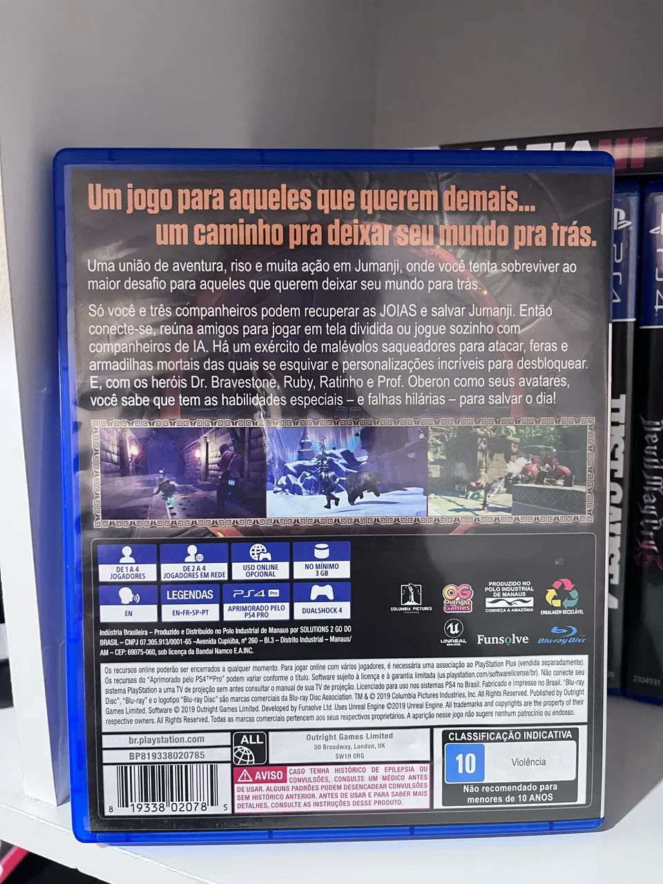 Jumanji The Vídeo Game - Ps4  - Foto 3