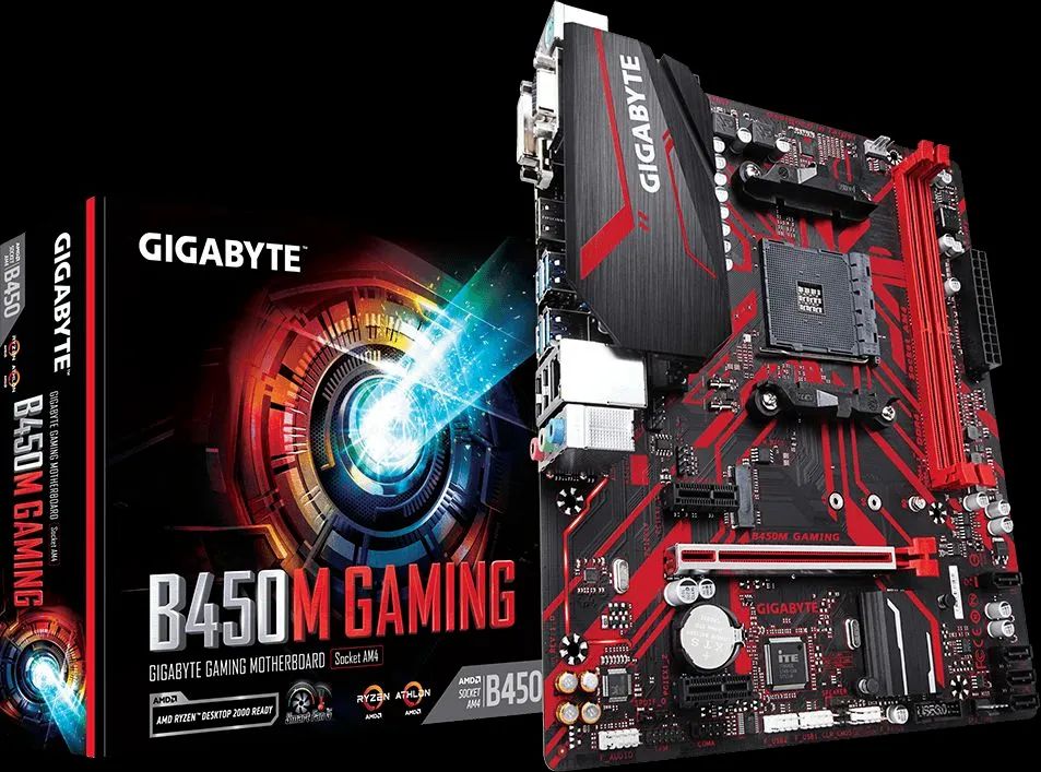 Placa-mãe gigabyte b450m gaming