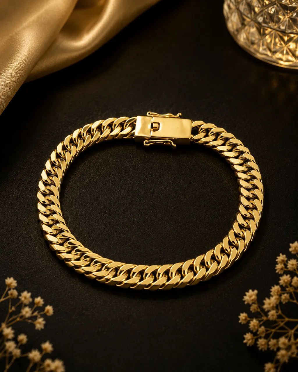Pulseira Grumet Duplo em Ouro 18k 750