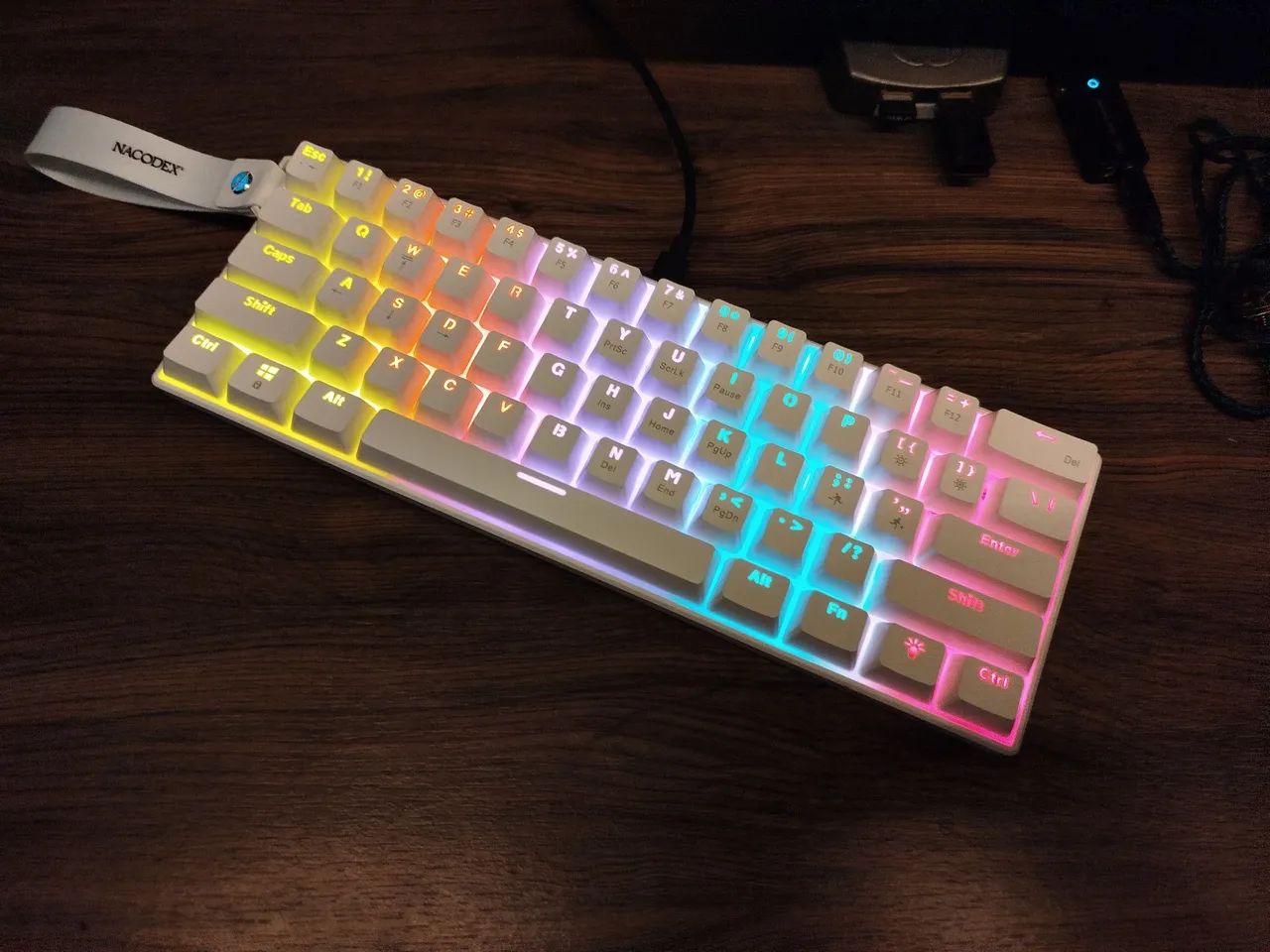 Teclado mecânico AJAZZ 60% switch red  - Foto 3