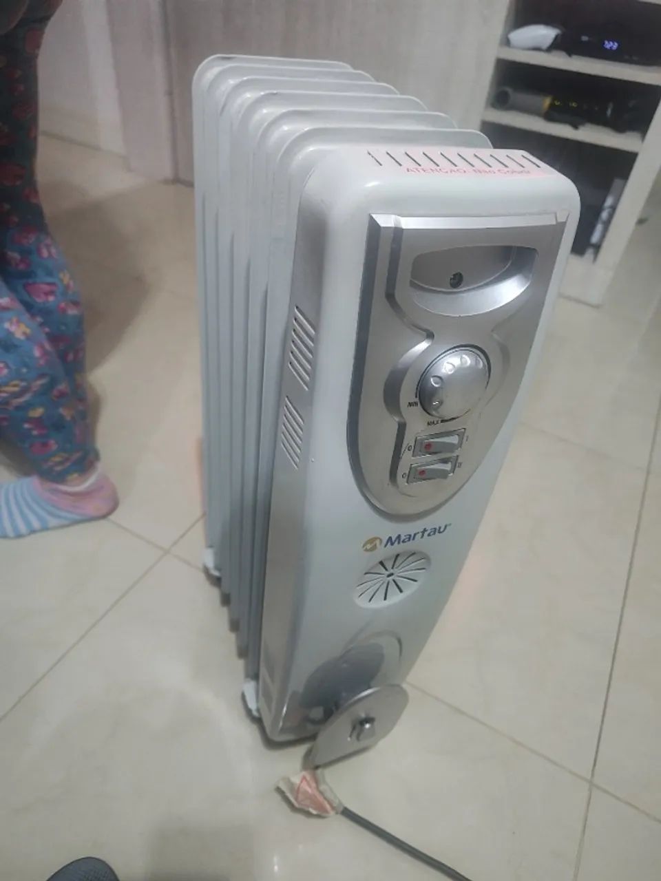 Aquecedor a óleo Martau