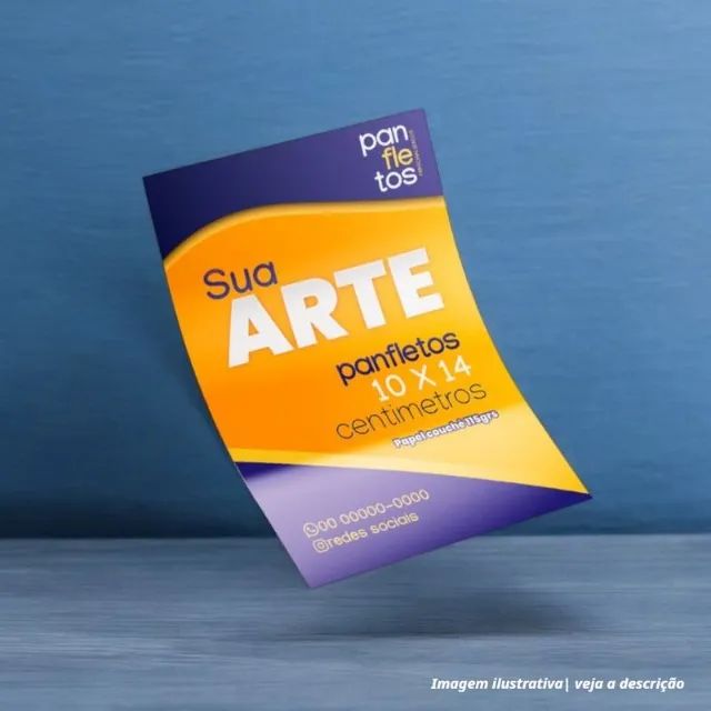 Panfletos, Flyers e Folders | Produção Expressa | Criamos sua arte.  - Foto 2