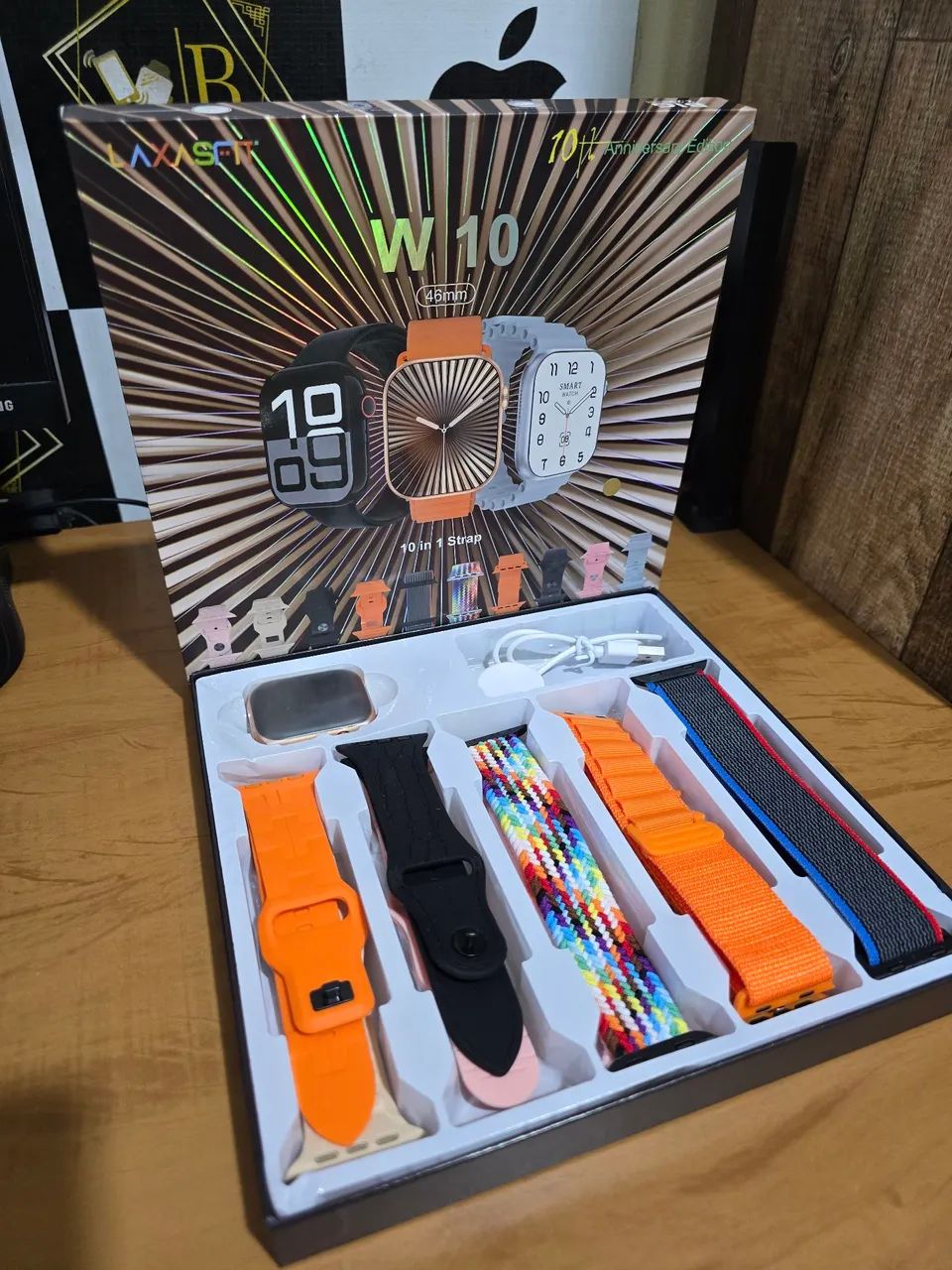 SmartWatch w10 kit completo 