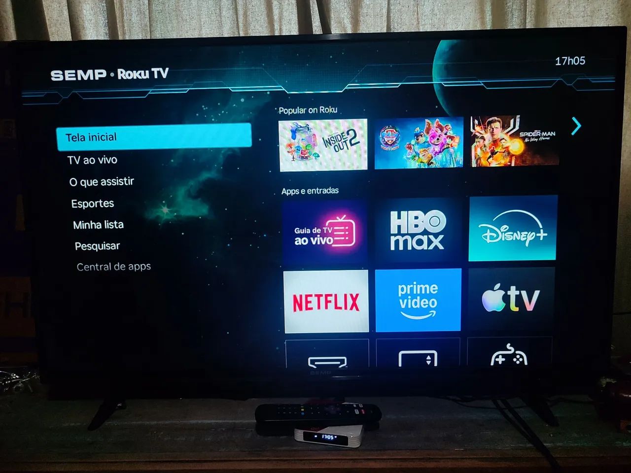 Smartv 43" Semp Roku - Foto 3