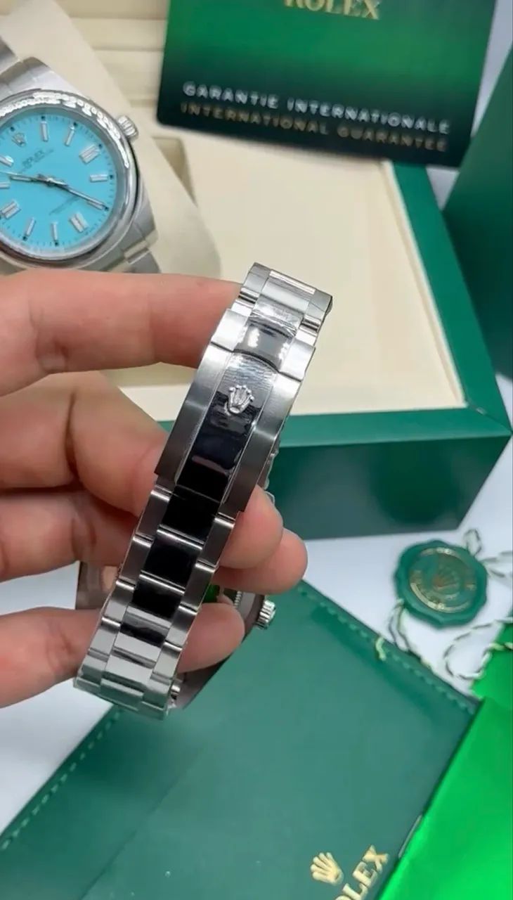 Rolex Oyster Perpetual Rosa 40mm MESSI - Foto 4
