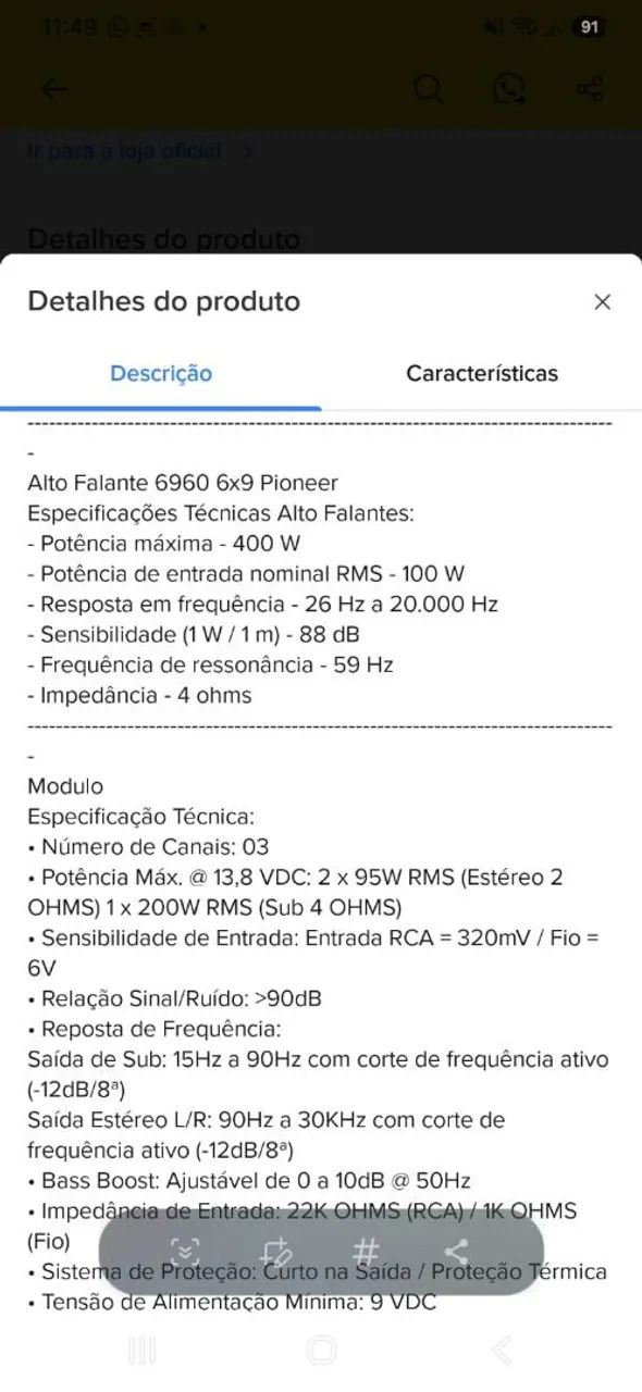 Caixa trio - Foto 3