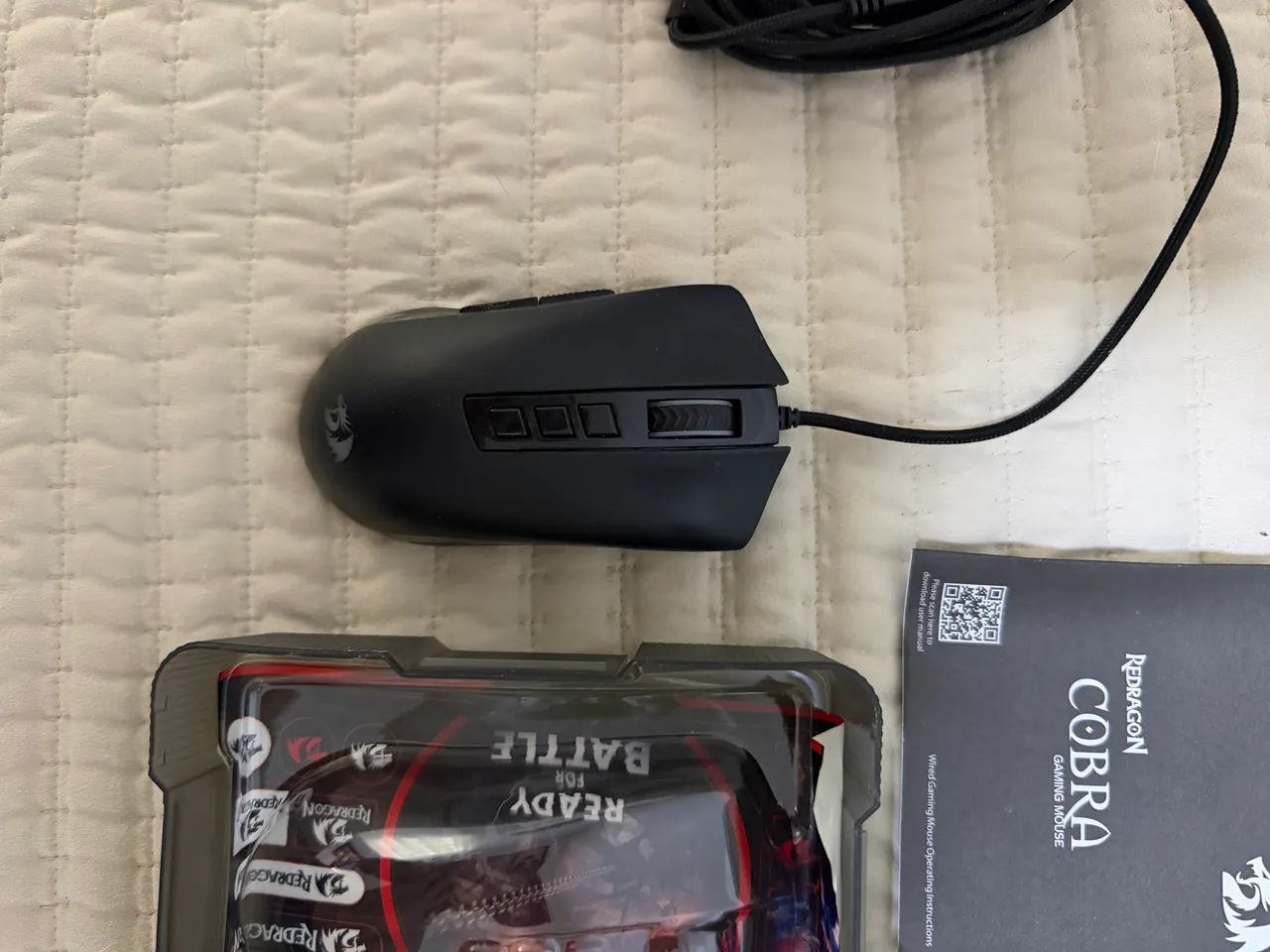 Mouse Redragon Cobra - Seminovo (ZERO) - Foto 3