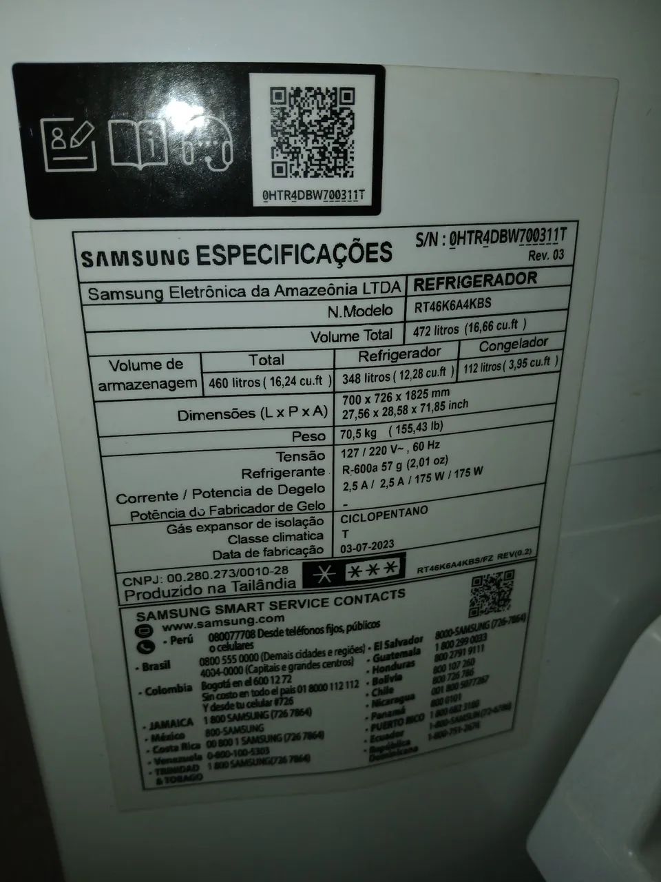 Geladeira inverter com defeito  - Foto 5