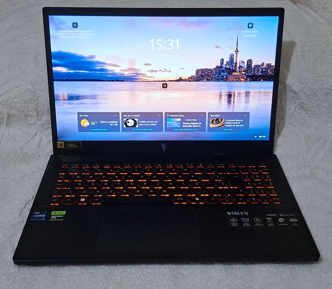 Notebook Gamer Acer Nitro V15