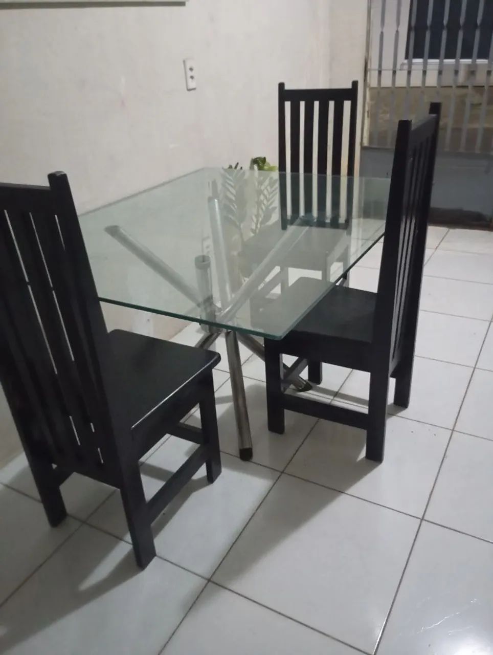 Mesa de tampo de vidro temperado  - Foto 3