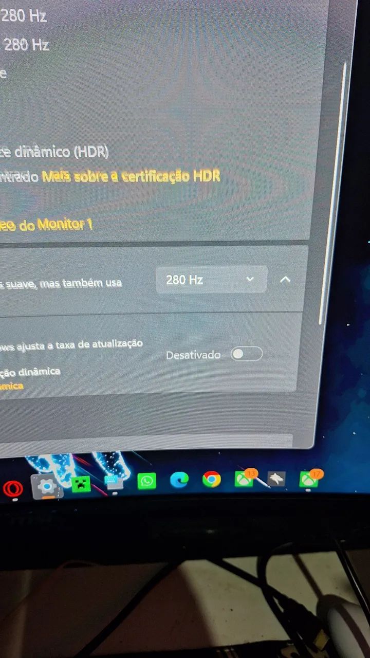 Monitor gamer 27 polegadas curvo msi 280hz  - Foto 3
