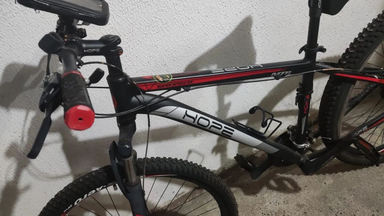 Bike bicicleta para trilha  - Foto 3