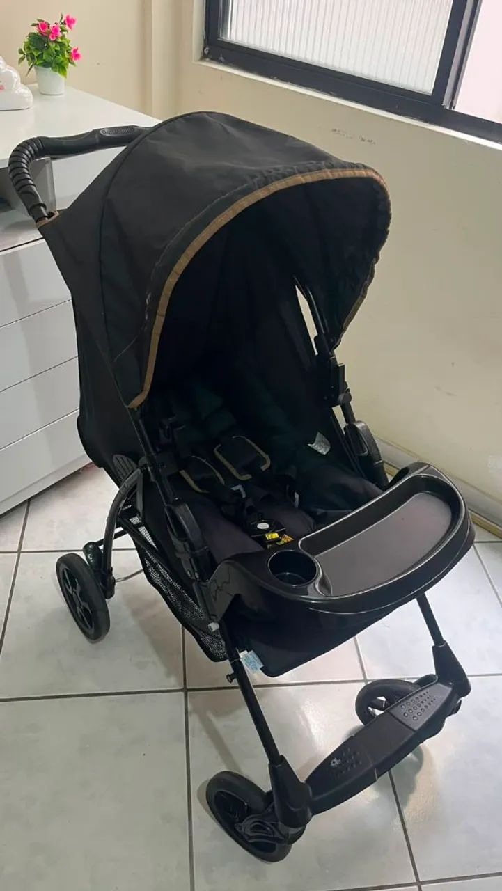 Carrinho e bebê conforto galzerano - Foto 3
