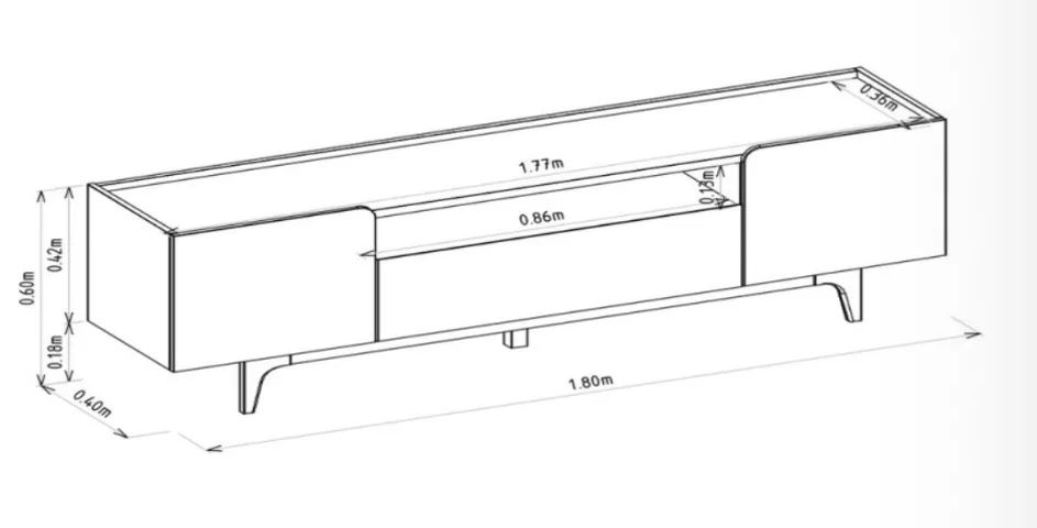 Rack Verona 1,80 m - Foto 2