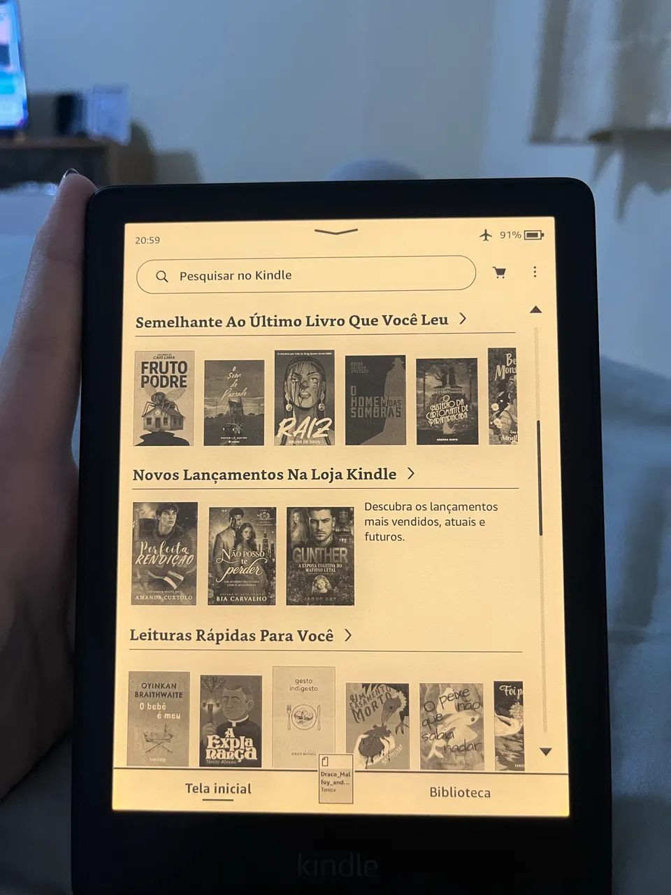 kindle paperwhite 11ª geração  - Foto 4