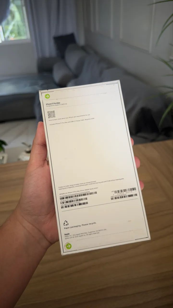 iPhone 17 Pro Max 256GB Silver - LACRADO - Foto 3