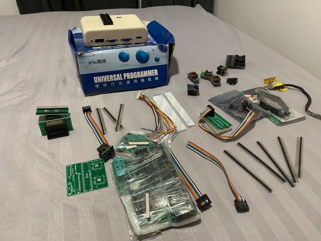 PROGRAMADORA RT809 + KIT COMPLETO DE ADAPTADORES E CABOS - Foto 4