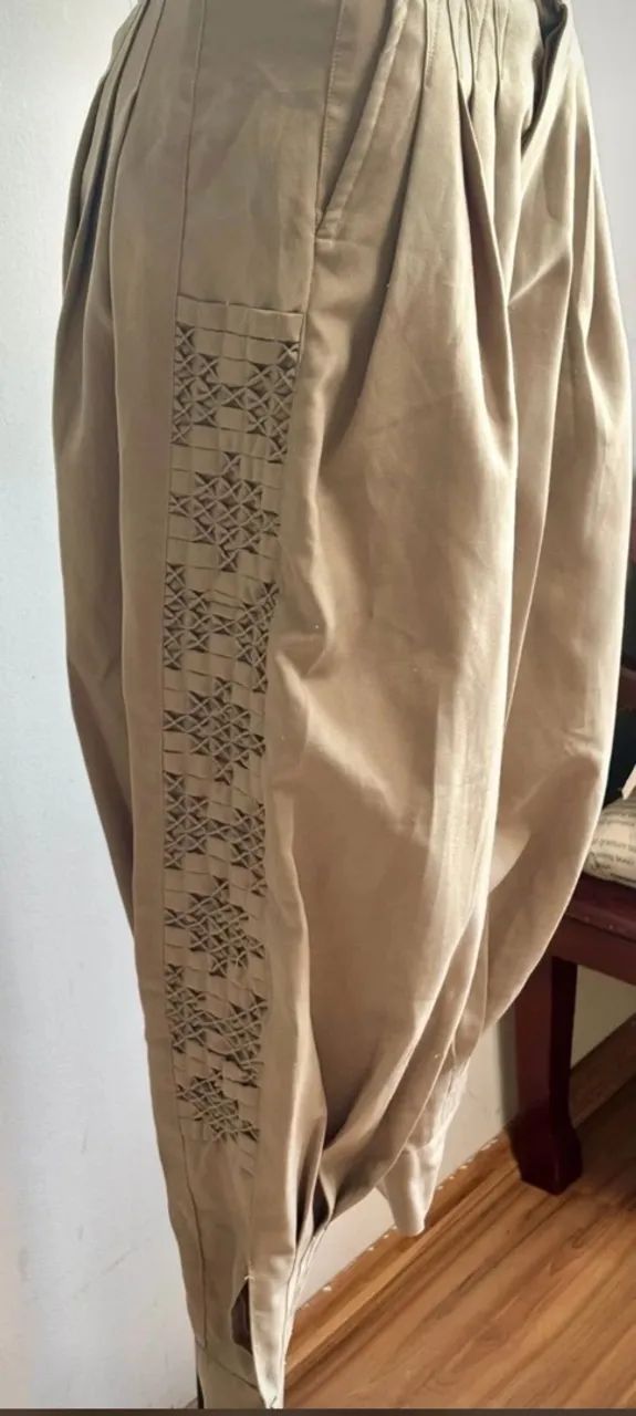 calça aladim bege - Foto 3