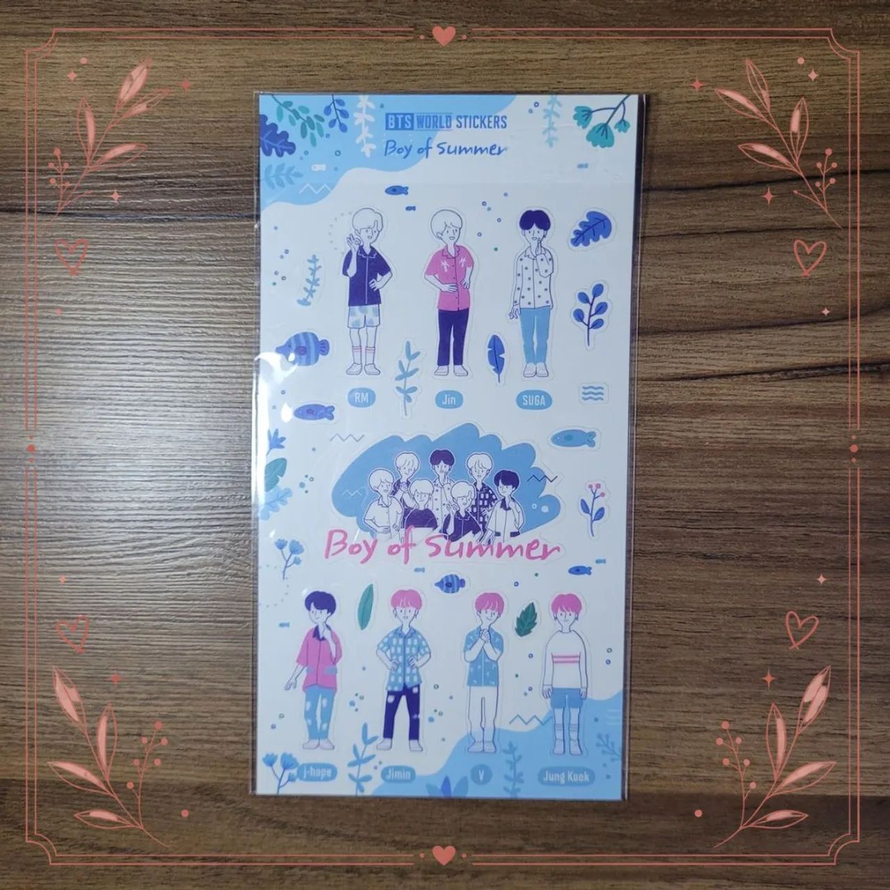 Adesivos - BTS World Stickers: 3 versões disponíveis - Foto 2
