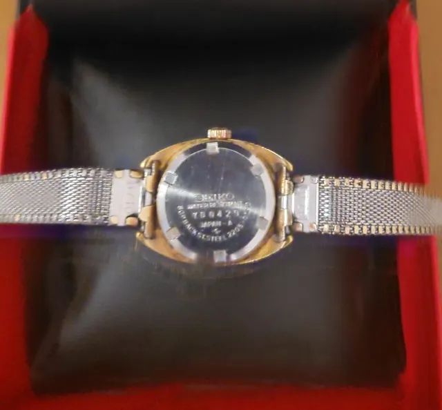 relógio seiko vintage automático dourado - Foto 3