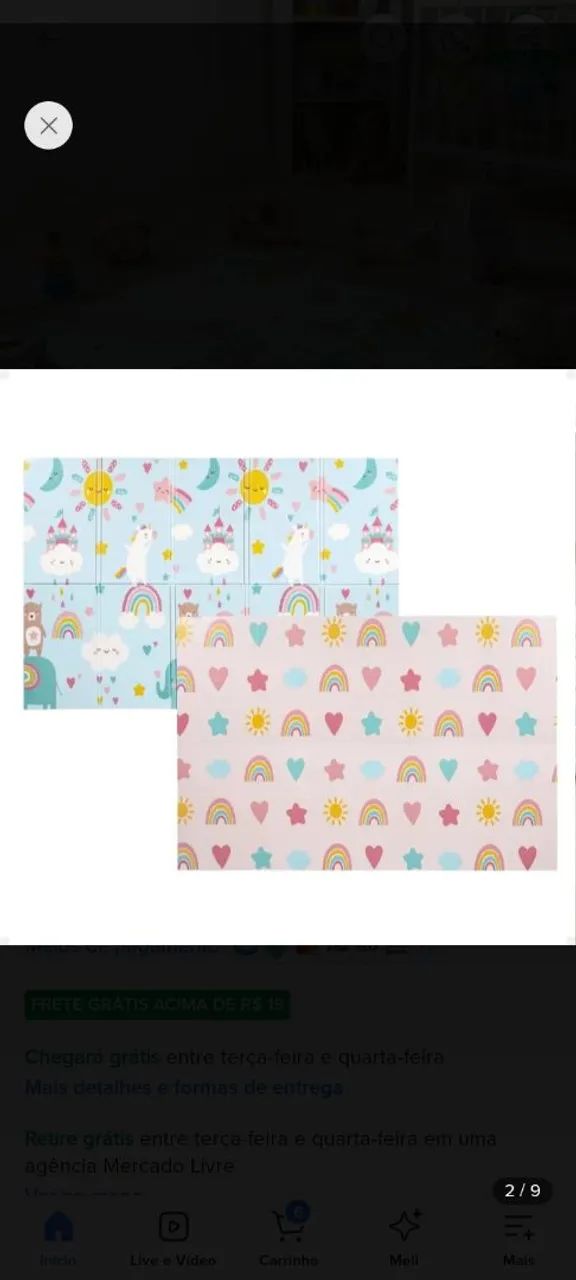 Tapete buba infantil