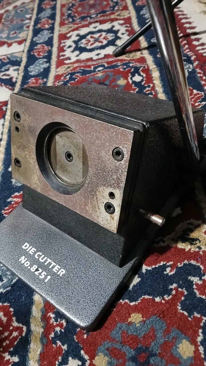 máquina de corte manual para papel para botons 44mm - Foto 2