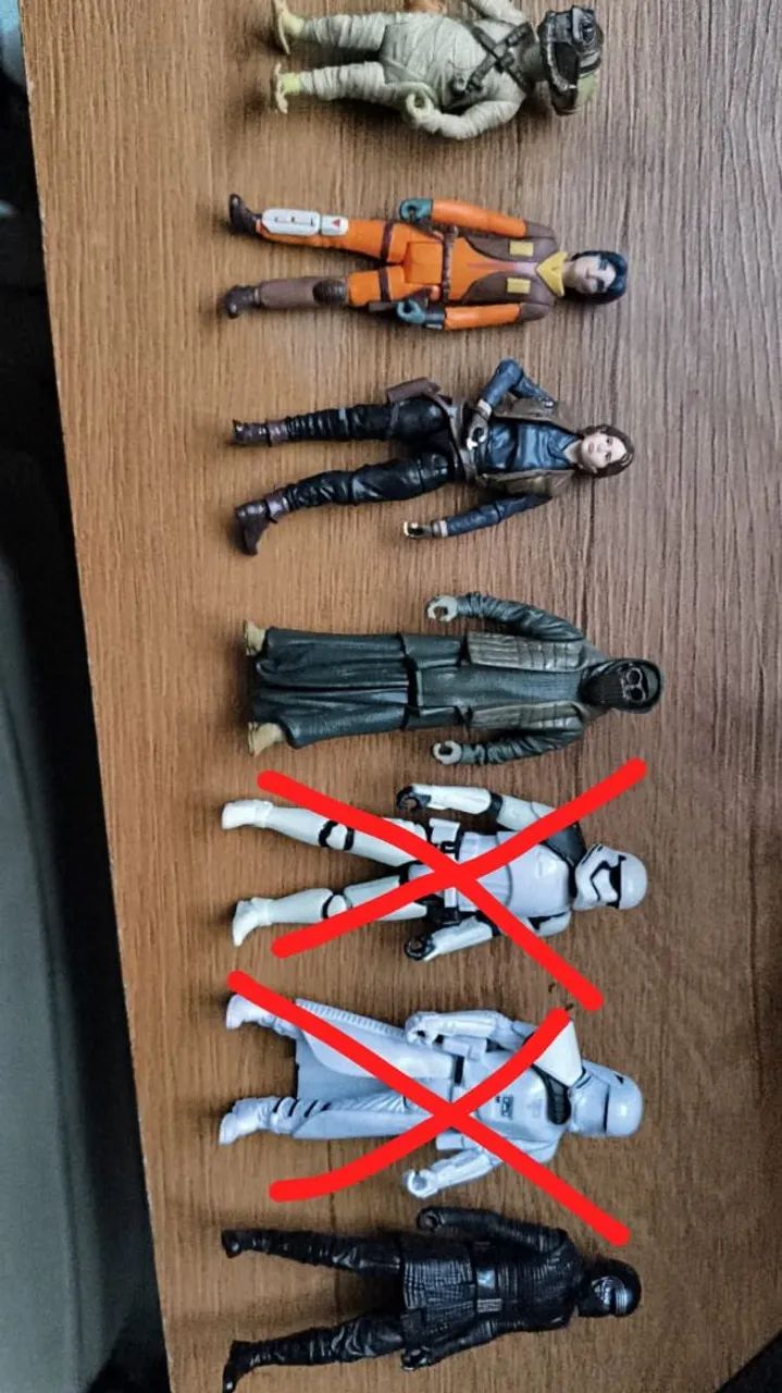 Figuras - Bonecos - action figure de Star Wars 