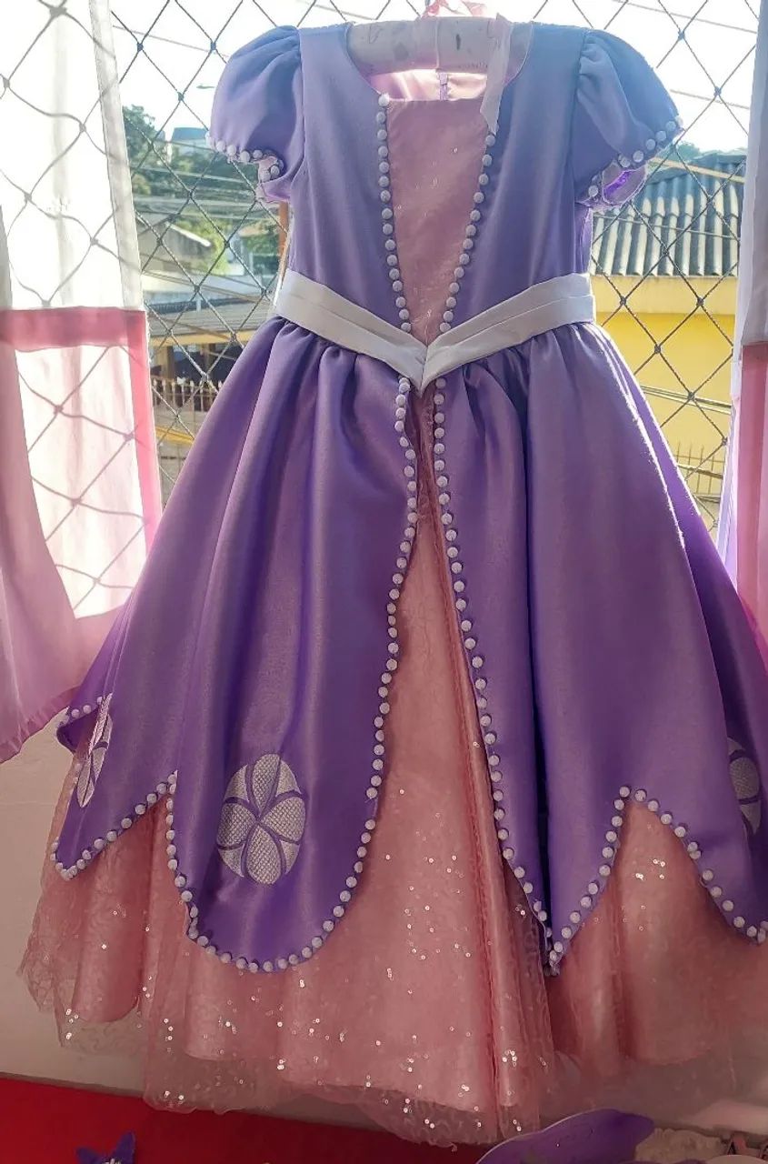 Vestido Fantasia Princesa Sofia  - Foto 2