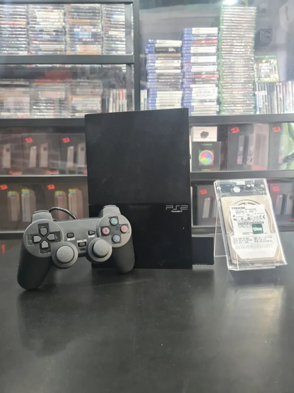 Console Playstation 2 Slim Desbloqueado - Foto 5
